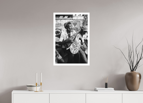 50 x 76.6 cm, Ilford B&W paper, matte 3 cm white border Brother Brown - Magnum File