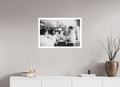 74.2 x 50 cm, Ilford B&W paper, matte 3 cm white border Scene in a bar