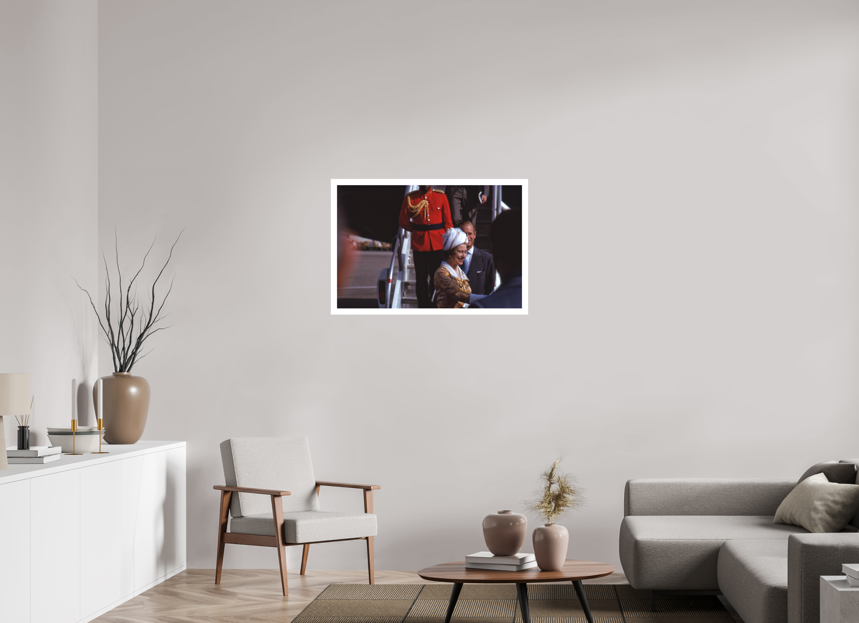 90 x 60 cm, Fuji Crystal Archive Silk - Reds Queen Elizabeth II